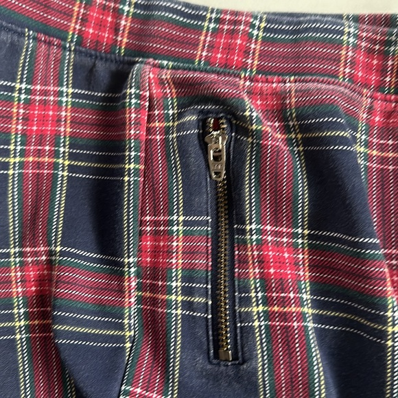 Children’s place plaid leggings size 12 - Picture 2 of 3